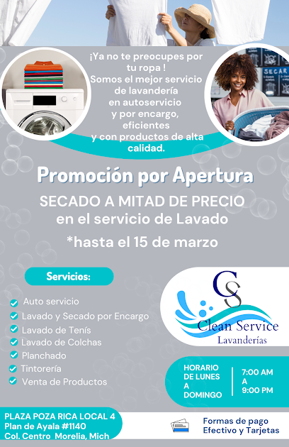 Clean Service Lavanderías lavandería